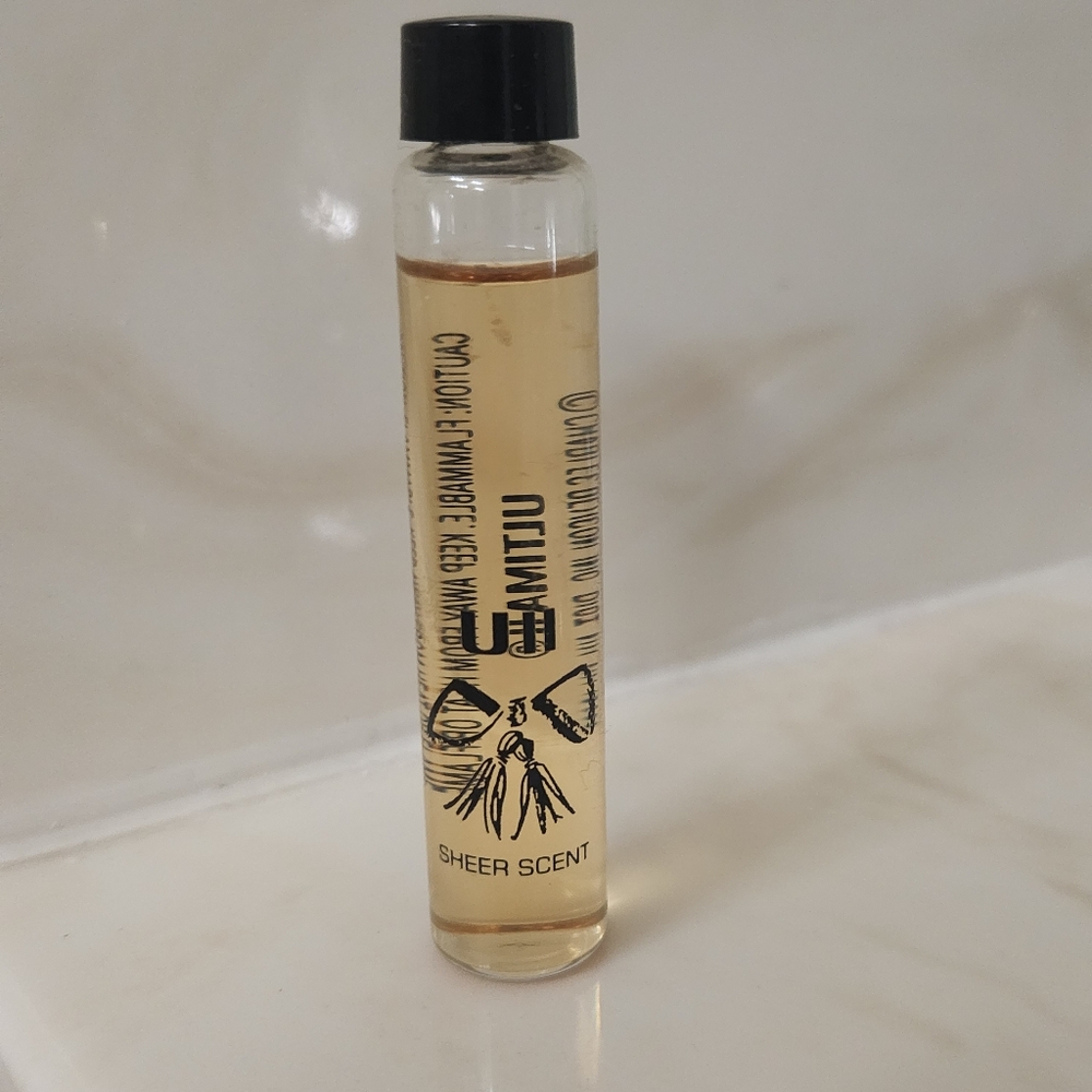 Charles Revson ULTIMA II UII .30 OZ Sheer Scent Perfume VERY RARE SAMPLE Vial